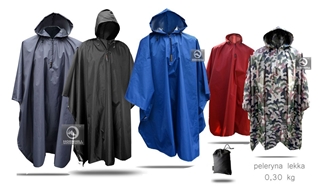 PELERYNA HORNHILL PRZECIWDESZCZOWA, PONCHO