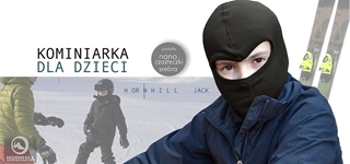 KOMINIARKA JACK DLA DZIECI, CIEPŁA Z JONAMI SREBRA