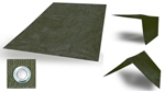 Tarp podłoga płachta namiot osłona 2x3 uniwersalna