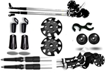 KIJKI NORDIC WALKING, TREKKING W&B ALU